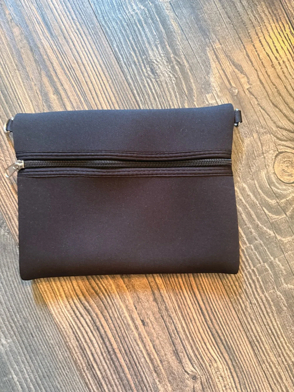 Dagne Dover Black Baby Bag Backpack with Front Zips
